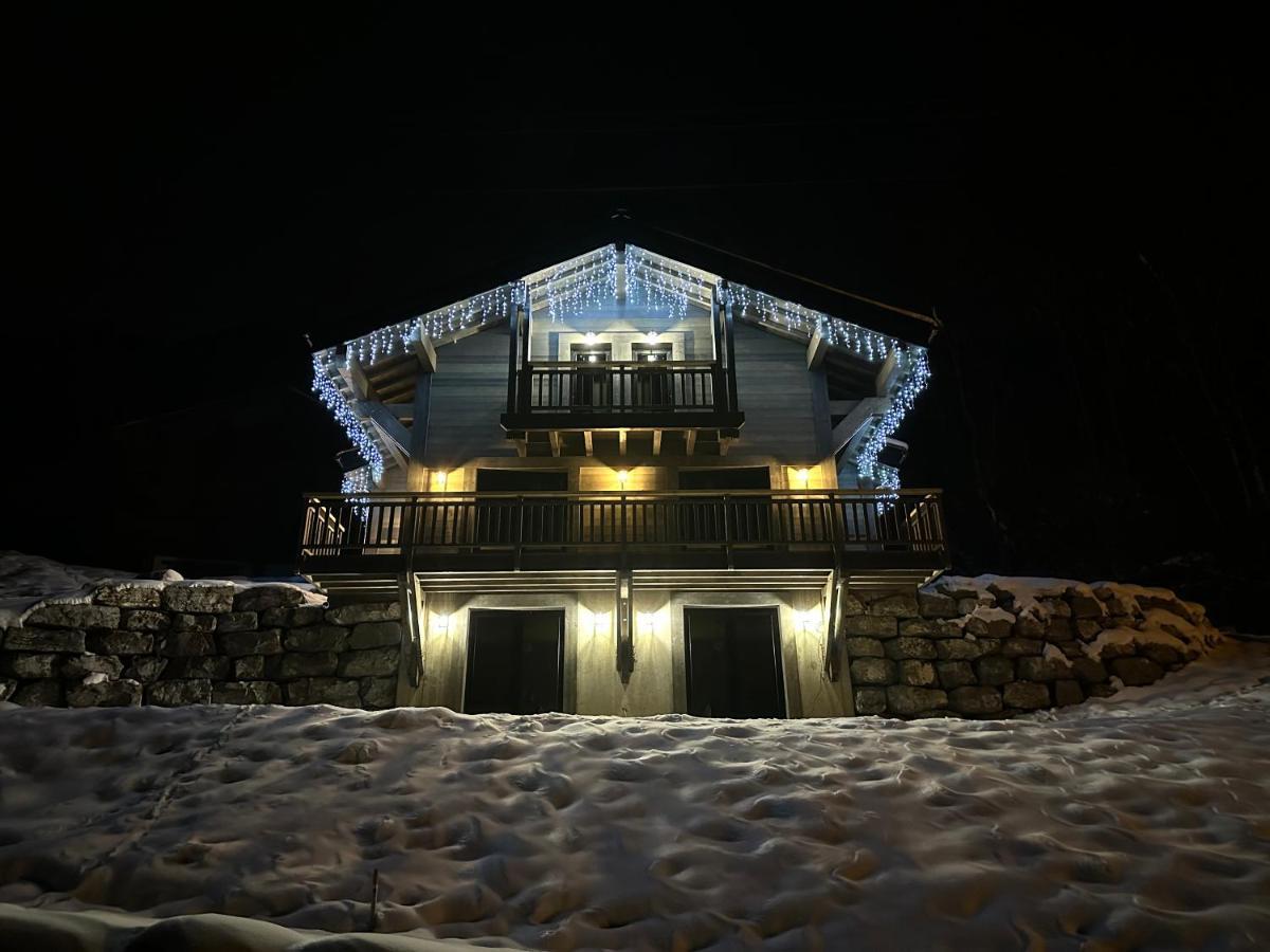 Вилла Chalet Du Bonheur Bonnevaux  Экстерьер фото